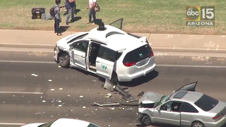 Google Minivan In 'Autonomous Mode' Involved In Crash In Arizona (Update: Waymo Says Van Was Actually In 'Manual Mode')